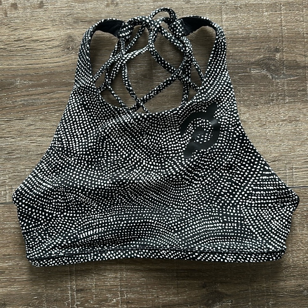 Lululemon X Peloton Free To Be Wild High Neck Sports Bra